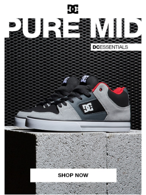 DC Shoes - The All-New Pure Mid