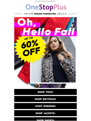 Full Beauty - Fall fashion finds for up to 60% off?