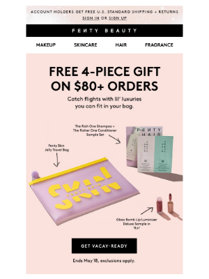 Fenty Beauty - Your lil’ luxuries are waiting for you 👛