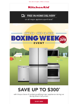 Boxing Week in July sale starts NOW! 🎉