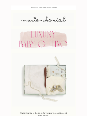 Marie-Chantal - Marie-Chantal's Go-To Baby Gifts & Newborn Essentials