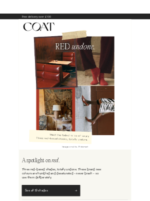 Red. Undone.