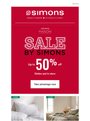 Simons Canada - Our home sale has started!