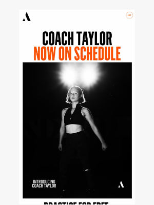 Aarmy - Practice with Coach Taylor (our newest AARMY Coach!)