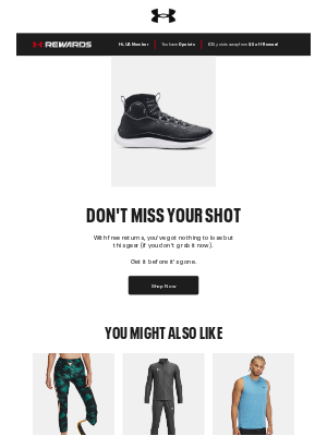 Under Armour - Going, going... gone
