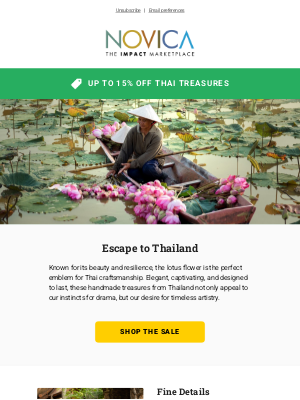 GlobeIn - White Lotus Allure | Up to 15% off Thailand