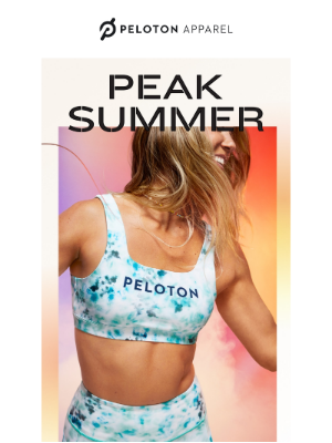 Peloton - Peak summer starts now