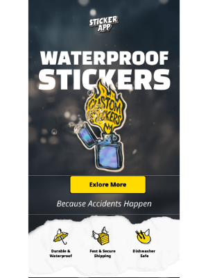 StickerApp - Stickers that survive the splash