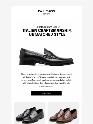 Paul Evans - Versatility At It’s Finest: The Damon Loafer