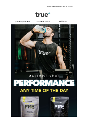 True Protein (Australia) - Pick Your Pre Workout💥