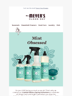 Mrs. Meyer’s Clean Day - Save on Limited Edition Spring Collections