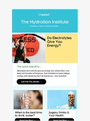 Hydrant - Feeling drained? It might not be what you think.