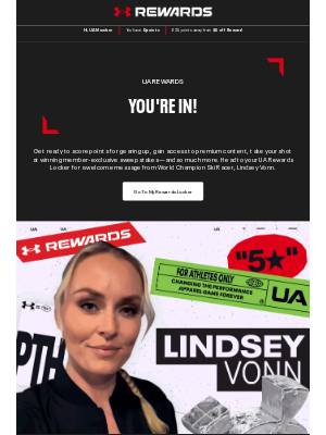 Under Armour - Welcome to UA Rewards