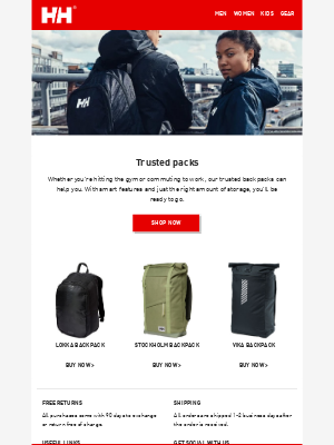 Helly Hansen - Backpacks for everyday life