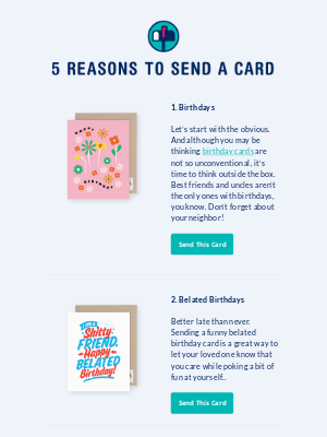 postable - 5 Reasons To Send a Card 💖