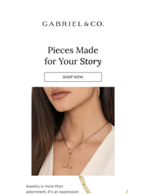 Gabriel & Co. NY - Jewelry That Fits Your Story and Style
