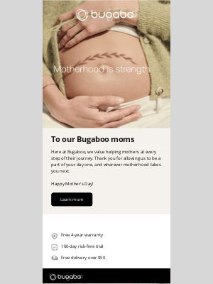 Bugaboo - Celebrating moms 🤍