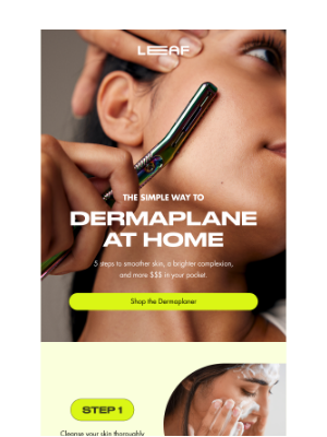 Leaf Shave - Your Smoothest Skin Yet