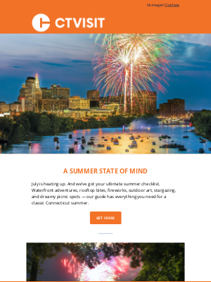 Visit Connecticut - July just got an upgrade🤩