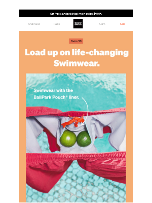 SAXX Underwear - Summer Swim style + life-changing comfort