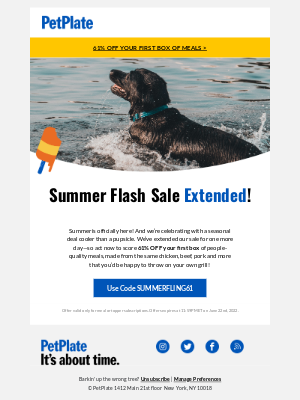 PetPlate - 😎 This summer deal is a steal!