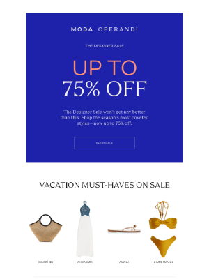 Moda Operandi - Now up to 75% Off 🛍️