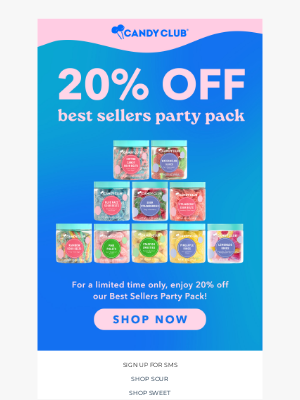 Candy Club - Last Chance!