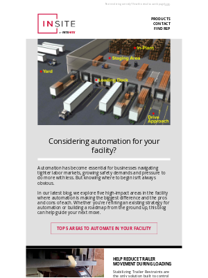 Rite-Hite - Top 5 Areas to Automate in Your Facility