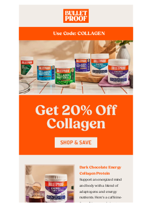 BULLETPROOF Inc - SAVE ON COLLAGEN
