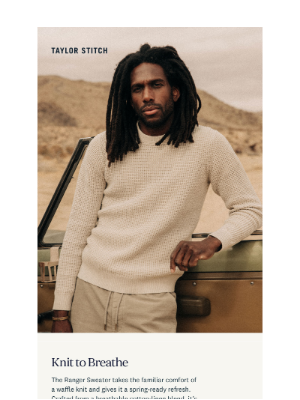 Taylor Stitch - Breathable, Textured, Timeless