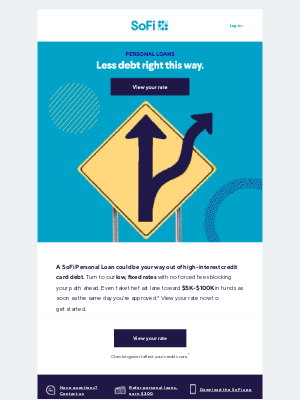 SoFi - We've got a personal loan opportunity for you.