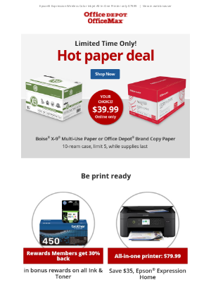 Office Depot & Office Max Email Marketing Strategy & Campaigns | MailCharts