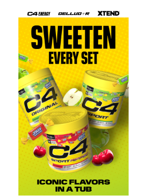 Cellucor - Iconic JOLLY RANCHER flavors 🤝 explosive energy