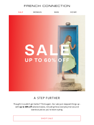 French Connection (United Kingdom) - Further reductions: Up to 60% off