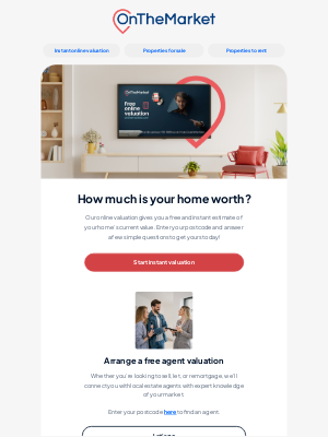 On The Market (United Kingdom) - Curious about your home's value?