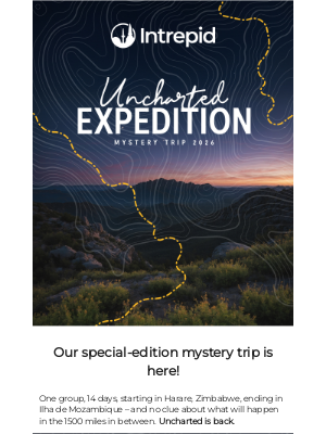 Intrepid Travel (India) - Uncharted is back!