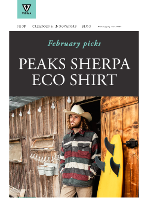 VISSLA - February picks: Made from responsible materials