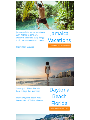 TripHound - Jamaica Vacations, French Riviera, Alaska Cruise & More