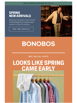 Bonobos - New Shirts: Let’s Brighten Things up