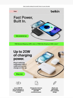 Belkin - What has 4.8 stars, an integrated cable, comes in 4 colors, and packs up to 20W of power? ⚡️