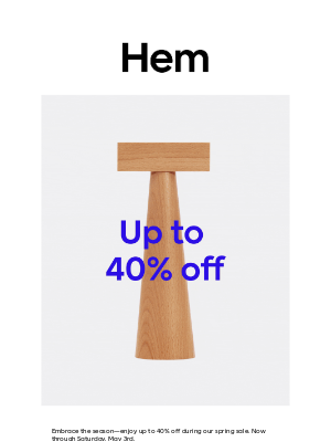 Hem - Spring sale