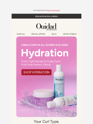Ouidad - Find Your Perfect Match for Hydration