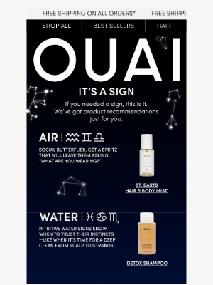 OUAI HAIRCARE - Consider this your sign
