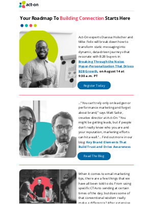 Act-On Software - Join the hyper-personalization webinar!