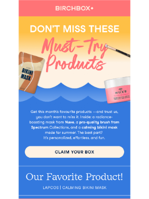 Birchbox(United Kingdom) - Psst! Check out our favourite product this month ✨
