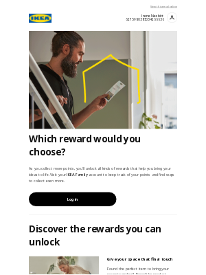 IKEA - Irene, have you unlocked your first reward yet?
