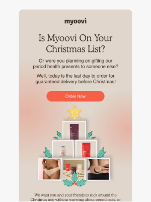 Myoovi - Last Orders: Get Your Myoovi Before Christmas