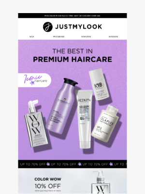 Just My Look (United Kingdom) - Premium Haircare: 🔥 Up To 70% Off 🔥