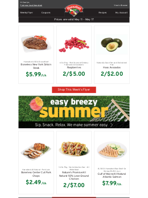 Hannaford Supermarkets - Carolyn, your weekly Hannaford flyer has arrived