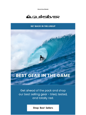 Quiksilver - These Best Sellers Are Making Waves 🌊